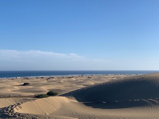 Las Palmas de Gran Canaria sea and beach view