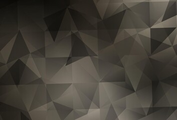 Light Gray vector abstract mosaic pattern.