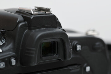 Digital camera viewfinder in detail