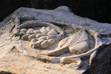 Ruinen der antiken Hafenstadt Phaselis in Lykien