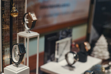 Luxury Watches in a store