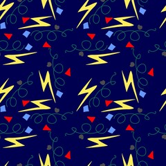 abstract seamless pattern for textile usable