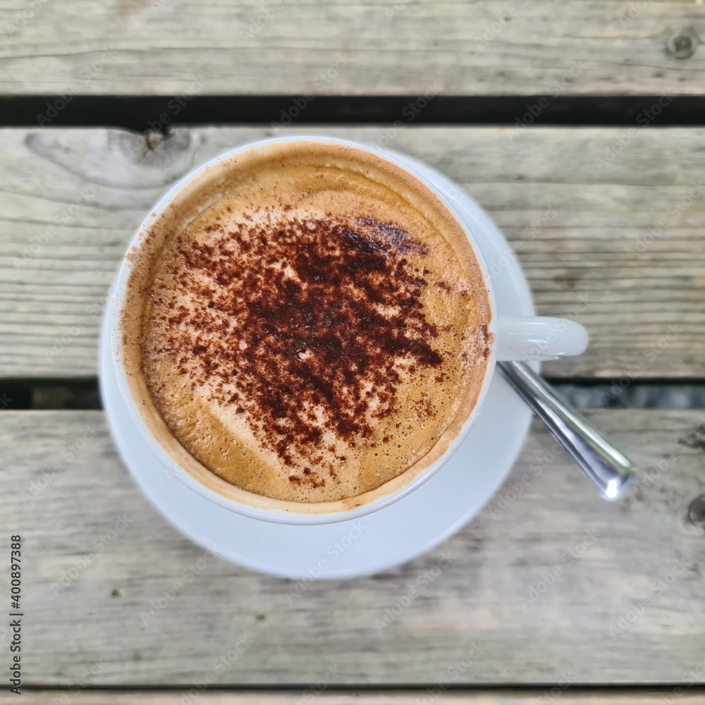 Wall mural cup of coffee