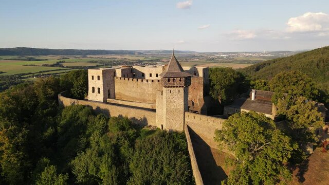 Helfstyn castle in the Czech Republic