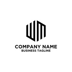 Hexagon logo vector