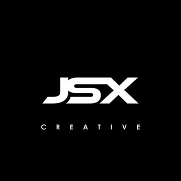 JSX Letter Initial Logo Design Template Vector Illustration