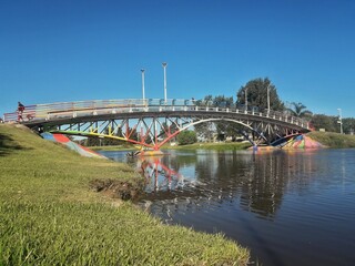 bridge over the river