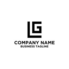 Initials logo vector