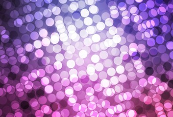 Light Purple, Pink vector backdrop with dots.