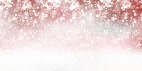 桜　和紙　春　背景