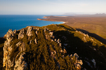 View from the top of East Mount Barren in the Fitzgerald River National Park. 
