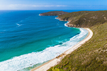 shelly beach in albany, western australia.