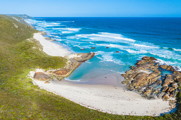 Anvil beach in Albany, Western Australia. 