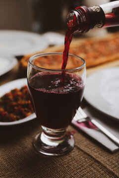 Salgam suyu, popular Turkish drink, turnip juice 