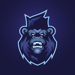 Gorilla Mascot Logo Templates