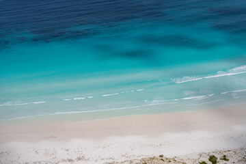 Endless blue water of Esperance. 