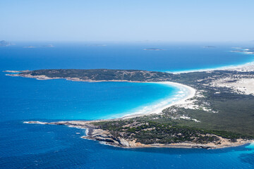 Beautiful white beaches in Esperance. 