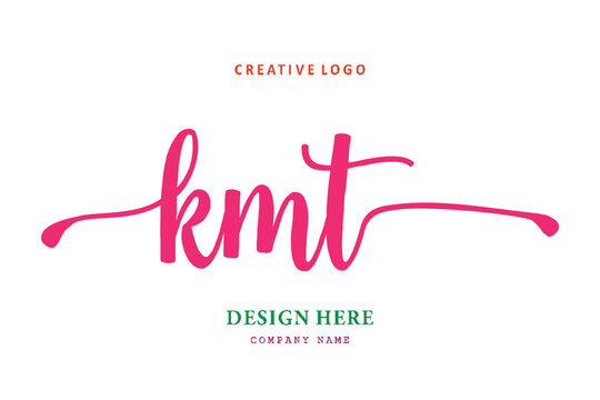 KMT lettering logo is simple, easy to understand and authoritative