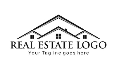 Fototapeta premium Roof house for real estate illustration design vector