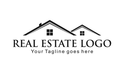 Roof house for real estate illustration logo vector