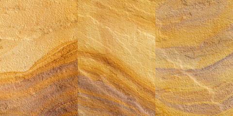 Abstract natural sandstone wall texture background. close up.