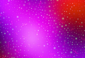 Light Pink, Red vector background in Xmas style.