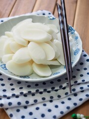 한국의 음식 가래떡, 떡국떡
