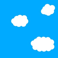 青空のイラスト