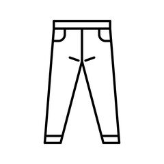 Jeans trousers icon