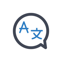 Language translation icon