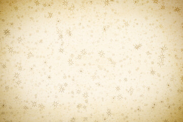 snowflakes on paper texture