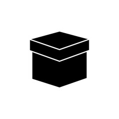 box packaging icon set vector symbol