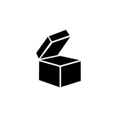 box packaging icon set vector symbol
