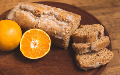 Merienda / Budin de naranja / Breakfast Christmas / orange pudding