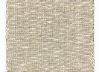 Plakat 麻と綿で織った布の背景テクスチャ