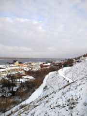 Historical part of city. City in Russia.