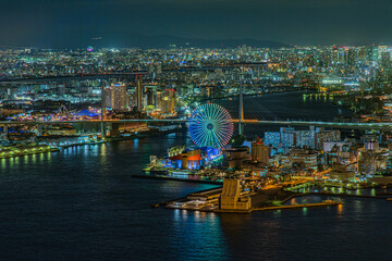 大阪の夜景