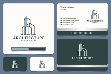 architecture , building , office , line art , logo design and business cards