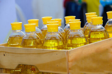 bottles of oil