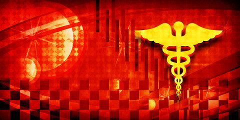 Medical icon summer sunburst sunny orange light banner background dark illustration