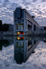 Bercy quay in Paris city