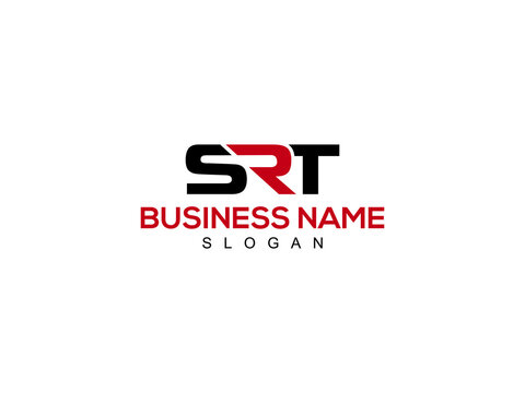 SRT Letter Logo, srt logo stock