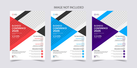 Creative corporate & business flyer brochure template design. annual report poster flyer abstract design