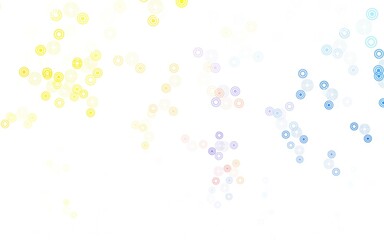 Light Brown vector layout with circle shapes.