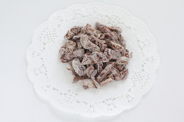 Chinese Snack food, dried and salted sweet Plum 