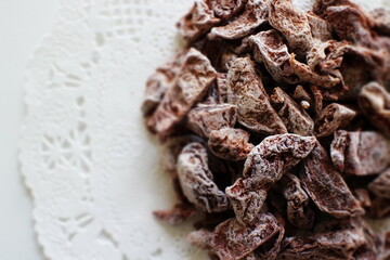 Chinese Snack food, dried and salted sweet Plum 