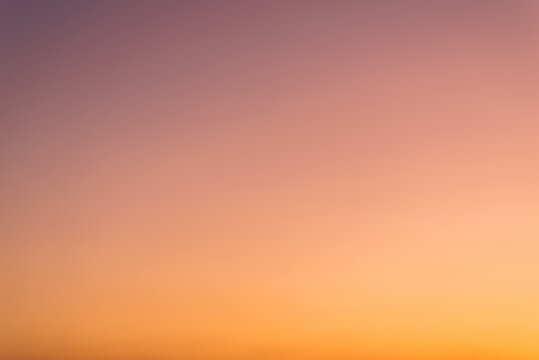 Sunset sky gradient as natural background.