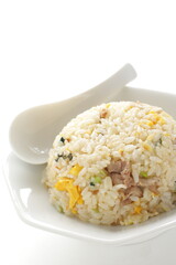 Chinese food, chicken and egg Fried fried for comfort food