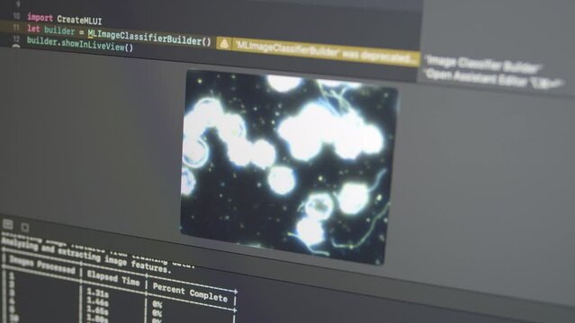 Bacteria Detection with Neural Network Darkfield Microscopy, Deep Learning model
