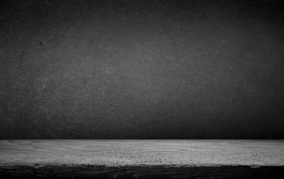 wooden interior room with classic Edison light bulb on wooden background switched on. retro edison light bulb